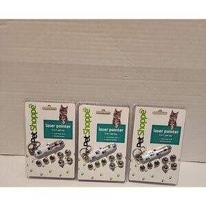 3 Laser Pointer Cat Toy Dog pet 5 Patterns image heads Long Range with batteries